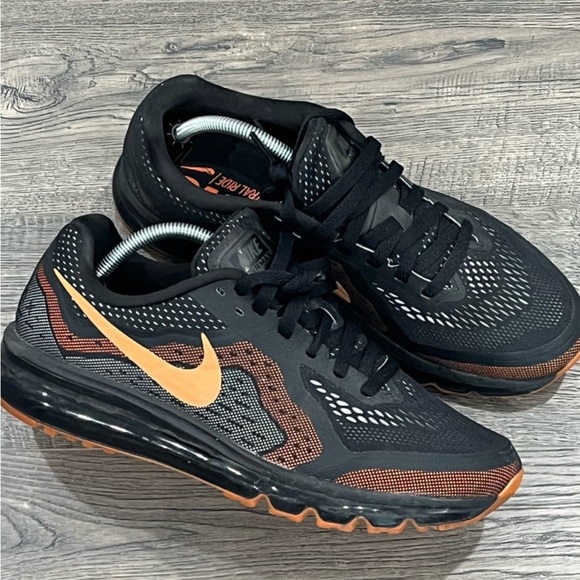 Nike Other - Nike Air Max 2014 Black Orange Volt Style
621077-081 Size 10